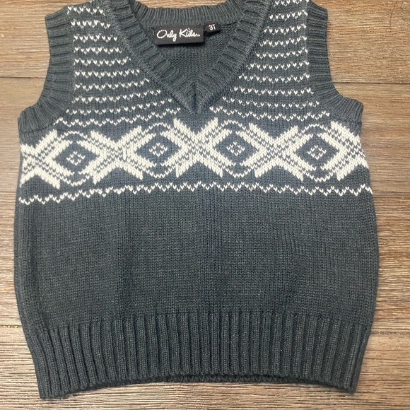 Only Kids Sweater vest boys size 3T - Picture 1 of 4